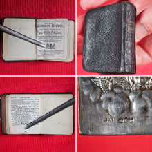 Load image into Gallery viewer, Common prayer : and administration of the Holy Communion according to the use of the Church of England. >>MINIATURE SILVER PRAYER BOOK<< Church of England. Publication Date: 1903