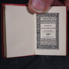 Load image into Gallery viewer, Omar Khayyam. Rubaiyat of Omar Khayyam. Bryce, David & Son. Glasgow. 1904. Complete with rare printed dust-jacket.