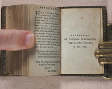 Load image into Gallery viewer, Imitation of Christ. De Imitatione Christi libri quatuor. Moreti, Ex Officina Plantiniana Balthasaris. Antverpiae. 1630.