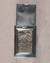 Load image into Gallery viewer, Miniature playing cards. Miniature antique playing cards in contemporary silver box. Unknown publisher. No place. Circa 1899.