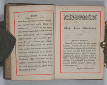 Load image into Gallery viewer, Thackeray, William Makepeace. Chips from Thackeray. Bryce, David & Son. Glasgow. Circa 1890.