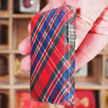 Load image into Gallery viewer, Old English, Scotch and Irish songs with music : a favourite selection. >>MINIATURE BRYCE TARTAN BOOK<< Moodie, William, editor. Publication Date: 1905 CONDITION: VERY GOOD