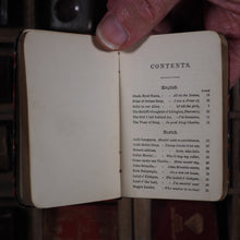 Load image into Gallery viewer, Old English, Scotch and Irish songs with music : a favourite selection. >>MINIATURE BRYCE TARTAN BOOK<< Moodie, William, editor. Publication Date: 1905 CONDITION: VERY GOOD