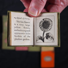Load image into Gallery viewer, Infant's Library. Marshall, John. Circa 1800. 16 volumes. Complete with original sycamore bookcase.