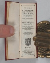 Load image into Gallery viewer, Finger Prayer Book. Common Prayer. University Press London. Henry Frowde, Oxford Warehouse, Amen Corner. London. 1899.