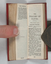 Load image into Gallery viewer, Finger Prayer Book. Common Prayer. University Press London. Henry Frowde, Oxford Warehouse, Amen Corner. London. 1899.