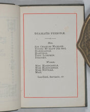 Load image into Gallery viewer, Goldsmith, Oliver. She Stoops to Conquer. Bryce, David Son. Glasgow. Circa 1889. Dainty Little Library series.