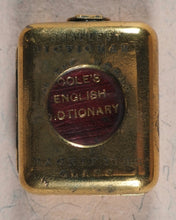Load image into Gallery viewer, Bryce, David & Son. Glasgow. Advertising. Smallest English Dictionary in the World. Circa 1896. Promo for world's largest bookshop in 1896.