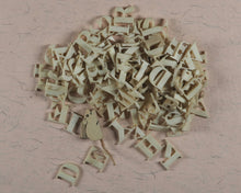 Load image into Gallery viewer, Alphabet. Miniature letters of the Alphabet - hand-carved. Circa 1812.