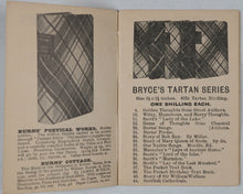 Load image into Gallery viewer, Catalogue. David Bryce & Son's Tartan Publications. 133 West Campbell Street Glasgow. circa 1904.