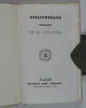 Load image into Gallery viewer, Bibliothèque Amusante de la Jeunesse. Chroniques. Marcilly aîné, Rue St. Jacques no. 10. Paris. Circa 1838.