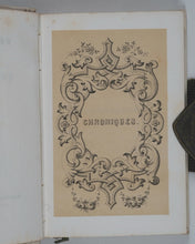 Load image into Gallery viewer, Bibliothèque Amusante de la Jeunesse. Chroniques. Marcilly aîné, Rue St. Jacques no. 10. Paris. Circa 1838.