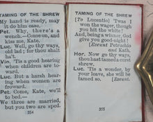 Load image into Gallery viewer, Shakespeare, William. Taming of the Shrew. Bryce, David & Son. Glasgow. 1904.