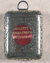 Load image into Gallery viewer, Bryce, David & Son. Glasgow. Advertising. Smallest French And English Dictionary In The World. Gasc, F.E.A. (editor). Pears promo. 1896.