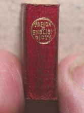 Load image into Gallery viewer, Bryce, David & Son. Glasgow. Advertising. Smallest French And English Dictionary In The World. Gasc, F.E.A. (editor). Pears promo. 1896.