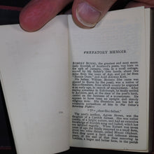 Load image into Gallery viewer, Burns, Robert. Poems. A choice selection from his works, serious and comic. Bryce & Son. Glasgow. 1889.
