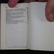 Load image into Gallery viewer, Burns, Robert. Poems. A choice selection from his works, serious and comic. Bryce & Son. Glasgow. 1889.