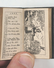 Load image into Gallery viewer, Miniature Almanack for 1855. Goode, T. Clerkenwell Green. London. 1854.