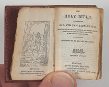 Load image into Gallery viewer, Holy Bible Containing the Old and New Testaments Translated out of the Original Tongues.by His majesty's special command. Glasgow: David Bryce and Son. London, Henry Frowde, Oxford University Press Warehouse, Amen Corner. 1896.
