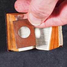 Load image into Gallery viewer, Holy Bible containing Old and New testaments Bryce, David & Son. Glasgow. 1901. Burns Bible with original mauchline Fraser tartanware box