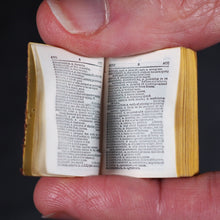 Load image into Gallery viewer, Smallest English Dictionary in the World. Comprising besides the ordinary and newest words in the language, short explanations of a large number of scientific, philosophical, literary & technical terms. David Bryce & Son. Glasgow. 1894. Boxed mauchline.