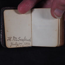 Load image into Gallery viewer, Thumb Birthday Text Book of short verses from the bible. Bryce, David & Son Glasgow. 1894.