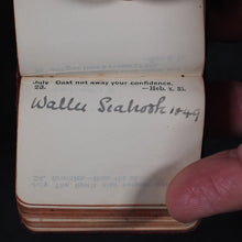 Load image into Gallery viewer, Thumb Birthday Text Book of short verses from the bible. Bryce, David & Son Glasgow. 1894.