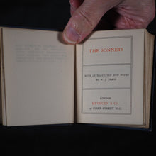 Load image into Gallery viewer, Shakespeare, William. Comedies, Histories and Tragedies of Mr. William Shakespeare together with his Poems and Sonnets with Introductions and Footnotes by W. J. Craig in Forty Volumes. Methuen & Co. London. 1905. With original revolving bookcase.