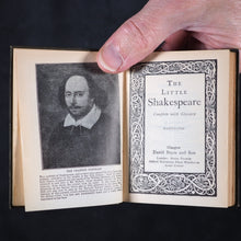 Load image into Gallery viewer, Shakespeare, William. Little Shakespeare. Complete with Glossary. Bryce, David & Son. Glasgow. 1908.