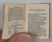 Load image into Gallery viewer, Bryce, David & Son. Glasgow. Advertising. Smallest English Dictionary in the World. Gargoyle Milwaukee promotional. Circa 1906.