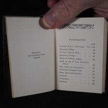 Load image into Gallery viewer, Stevenson, Robert Louis. Pentland Rising: A page of history. 1666. With Memorials of Robert Louis Stevenson. Bryce, David & Son. Glasgow. Circa 1905. With original brass bust.