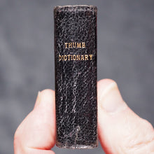 Load image into Gallery viewer, Bryce's Thumb English Dictionary. Bryce, David & Son. Glasgow. Circa 1888. In ' Midgets' slipcase.