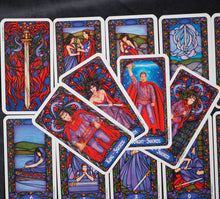 Load image into Gallery viewer, Art Nouveau Tarot Deck.