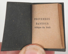 Load image into Gallery viewer, Proverbes Bantous. Kundig, Andrée. Genève. 1956.