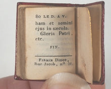 Load image into Gallery viewer, Petit paroissien de l'Enfance. Firmin Didot, Rue Jacob, No.56. Paris. Circa 1835.