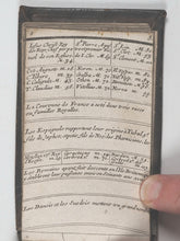 Load image into Gallery viewer, Marcel, Guillaume. Tablettes chronologiques contenant suite des papes, empereurs & roys, pour servir de plan à ceux qui lisent l'histoire profane : présentées au roy. Mortier, Chez Pierre, libraire. Amsterdam. 1686.