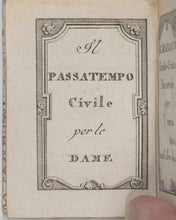 Load image into Gallery viewer, Almanacco Erudito-Critico Piacevole per l'Anno 1800. Rosa, Antonio. Venice. 1799.
