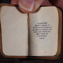 Load image into Gallery viewer, Shakespeare, William. Midsummer Night's Dream. Bryce, David & Son; Glasgow. Henry Frowde, Oxford University Press. 1904