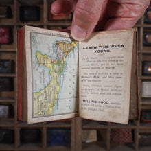 Load image into Gallery viewer, Mellin's Atlas of the World. >>RARE MINIATURE ATLAS<< Publication Date: 1894 CONDITION: VERY GOOD