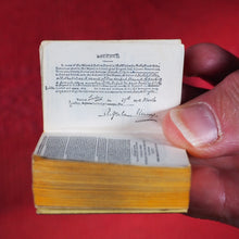 Load image into Gallery viewer, Holy Bible Containing The Old And New Testaments: Translated Out Of The Original Tongues. >>MINIATURE BRYCE BIBLE<< Publication Date: 1901 CONDITION: VERY GOOD