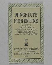 Load image into Gallery viewer, Minchiate Fiorentine Tarot, by Vito Arienti (Author). Edizione Del Solleone. 1980. Limited Numbered Edition
