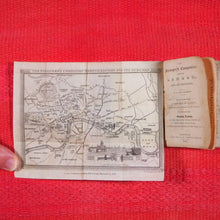 Load image into Gallery viewer, Stranger's Companion through London embellished with a new map beautifully engraved by Dowar. >>MINIATURE LONDON GUIDE AND MAP BOOK<< Bellchambers, Edmund. Publication Date: 1835 CONDITION: GOOD
