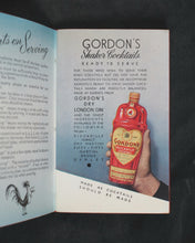 Load image into Gallery viewer, Recipes for Cocktails and other mixed Drinks. Tanqueray, Gordon & Co. Ltd. London. Circa 1950.