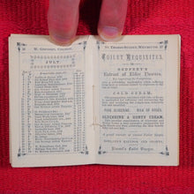 Load image into Gallery viewer, Bouquet almanack for 1879 >>MINIATURE ALMANACK WITH BOUQUET PROMO<< Publication Date: 1878 CONDITION: NEAR FINE