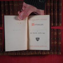 Load image into Gallery viewer, HANDY VOLUME SCOTT. Novels Poems.Scott, Sir Walter. Published by London Bradbury Agnew & Co. 1877 HARDCOVER