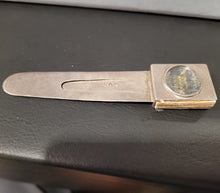 Load image into Gallery viewer, English Dictionary c1900. Silver bookmark.