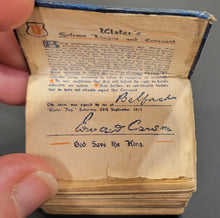 Load image into Gallery viewer, Ulster Day. Holy Bible. c1912 The Holy Bible Containing the Old and New Testaments Translated out of the Original Tongues... by His Majesty's Special Command.