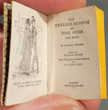 Load image into Gallery viewer, Old English Scotch and Irish Songs c1900.