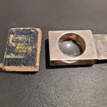 Load image into Gallery viewer, English Dictionary c1900. Silver bookmark.