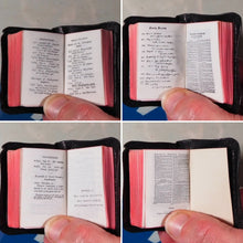Load image into Gallery viewer, Holy Bible containing the Old and New Testaments.>>MINIATURE BOOK<< [MINIATURE COMPLETE HOLY BIBLE with SHAKESPEARE FAMILY RECORDS. Publication Date: 1919 Condition: Very Good.